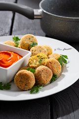 Luštěninový falafel