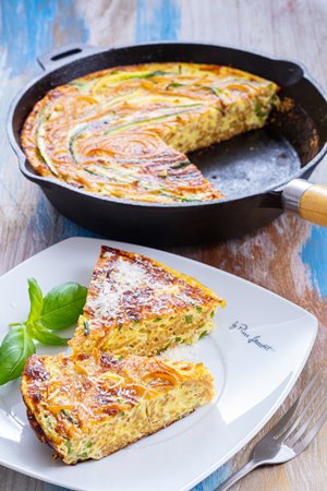 Těstovinová Frittata